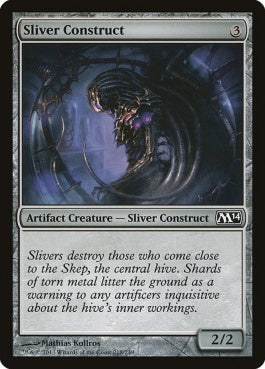 naokuroshop MTG [M14][218][茶][C][EN][スリヴァー構築物/Sliver Construct] NM