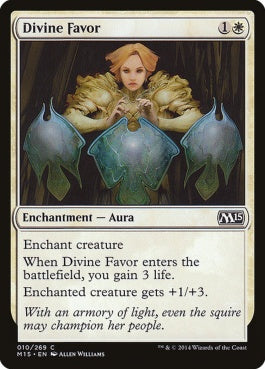 naokuroshop MTG [M15][010][白][C][EN][神聖なる好意/Divine Favor] NM