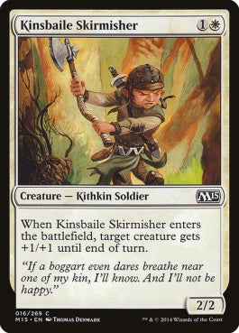 naokuroshop MTG [M15][016][白][C][EN][キンズベイルの散兵/Kinsbaile Skirmisher] NM