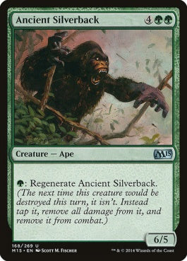 naokuroshop MTG [M15][168][緑][U][EN][年経たシルバーバック/Ancient Silverback] NM