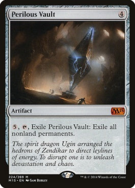 naokuroshop MTG [M15][224][茶][M][EN][危険な櫃/Perilous Vault] NM