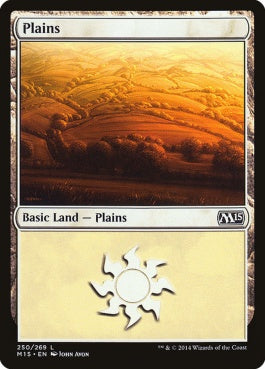 naokuroshop MTG [M15][250][土地][C][EN][平地/Plains] NM