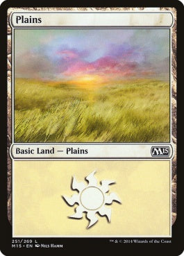 naokuroshop MTG [M15][251][土地][C][EN][平地/Plains] NM