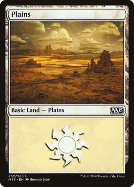 naokuroshop MTG [M15][252][土地][C][EN][平地/Plains] NM