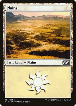 naokuroshop MTG [M15][253][土地][C][EN][平地/Plains] NM