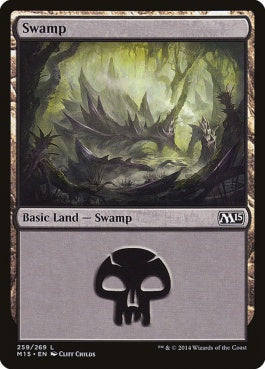 naokuroshop MTG [M15][259][土地][C][EN][沼/Swamp] NM