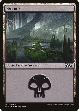 naokuroshop MTG [M15][261][土地][C][EN][沼/Swamp] NM