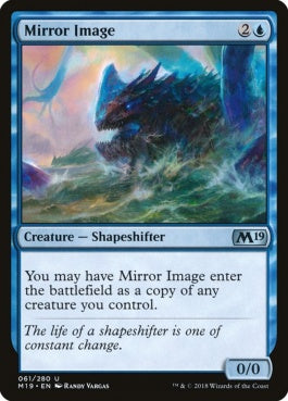 naokuroshop MTG [M19][061][青][U][EN][鏡像/Mirror Image] NM