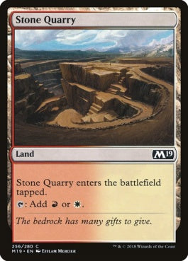 naokuroshop MTG [M19][256][土地][C][EN][採石場/Stone Quarry] NM