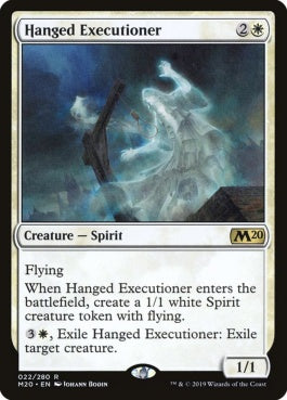 naokuroshop MTG [M20][022][白][R][EN][絞首された処刑人/Hanged Executioner] NM