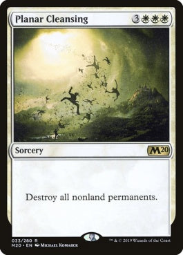 naokuroshop MTG [M20][033][白][R][EN][次元の浄化/Planar Cleansing] NM