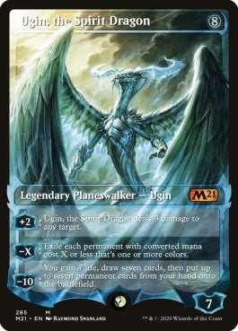 naokuroshop MTG [M21][285][無][M][EN][精霊龍、ウギン/Ugin, the Spirit Dragon] NM