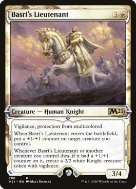 naokuroshop MTG [M21][288][白][R][EN][バスリの副官/Basri's Lieutenant] NM