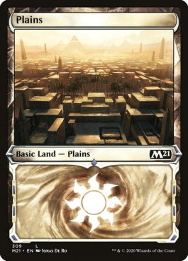 naokuroshop MTG [M21][309][土地][C][EN][平地/Plains] NM