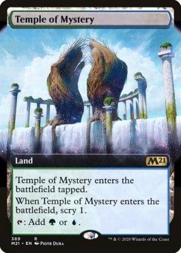 naokuroshop MTG [M21][389][土地][R][EN][神秘の神殿/Temple of Mystery] NM