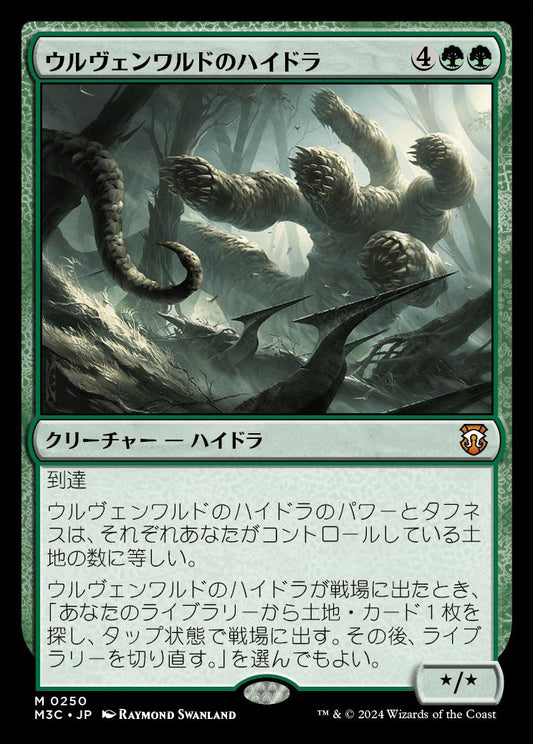 naokuroshop MTG [M3C][0250][緑][M][JP][ウルヴェンワルドのハイドラ/Ulvenwald Hydra] NM