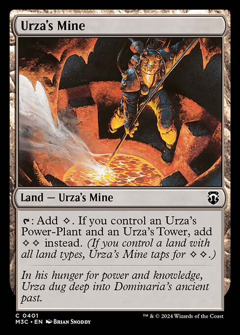 naokuroshop MTG [M3C][0401][土地][C][EN][ウルザの鉱山/Urza's Mine] NM