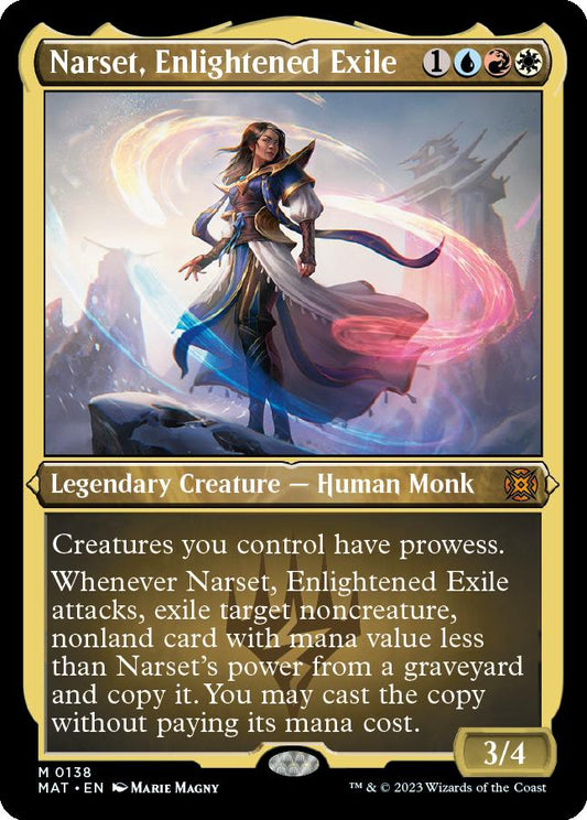 naokuroshop MTG [MAT][138][多][M][EN][悟った喪失者、ナーセット/Narset, Enlightened Exile] NM