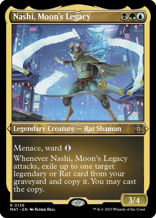 naokuroshop MTG [MAT][139][多][R][EN][月の後裔、ナシ/Nashi, Moon's Legacy] NM