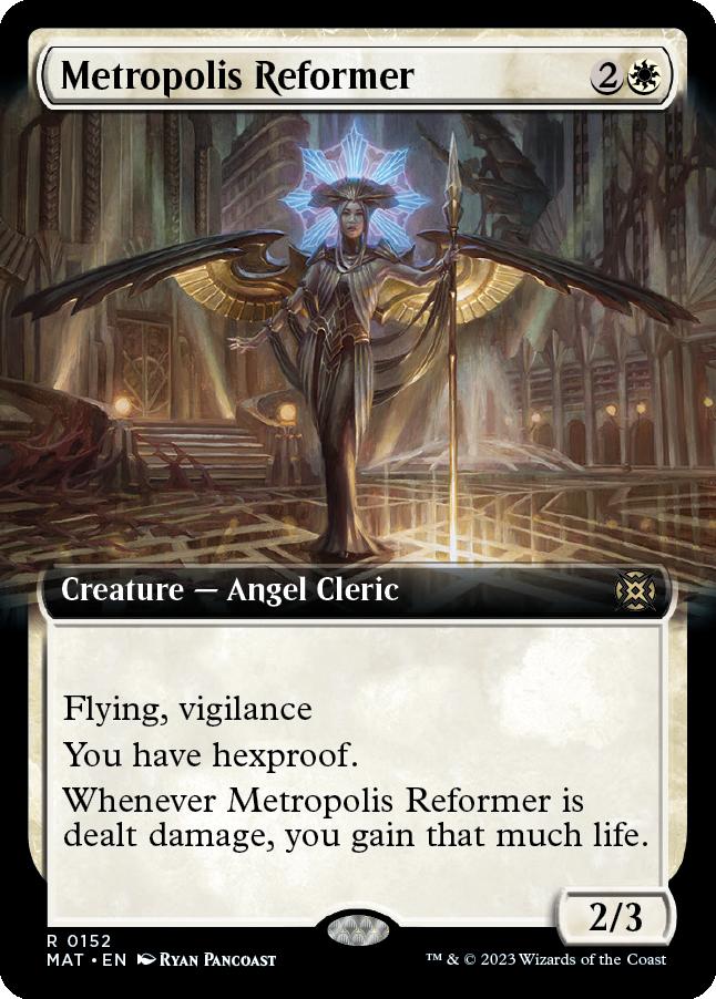 naokuroshop MTG [MAT][152][白][R][EN][大都市の改革家/Metropolis Reformer]（foil） NM