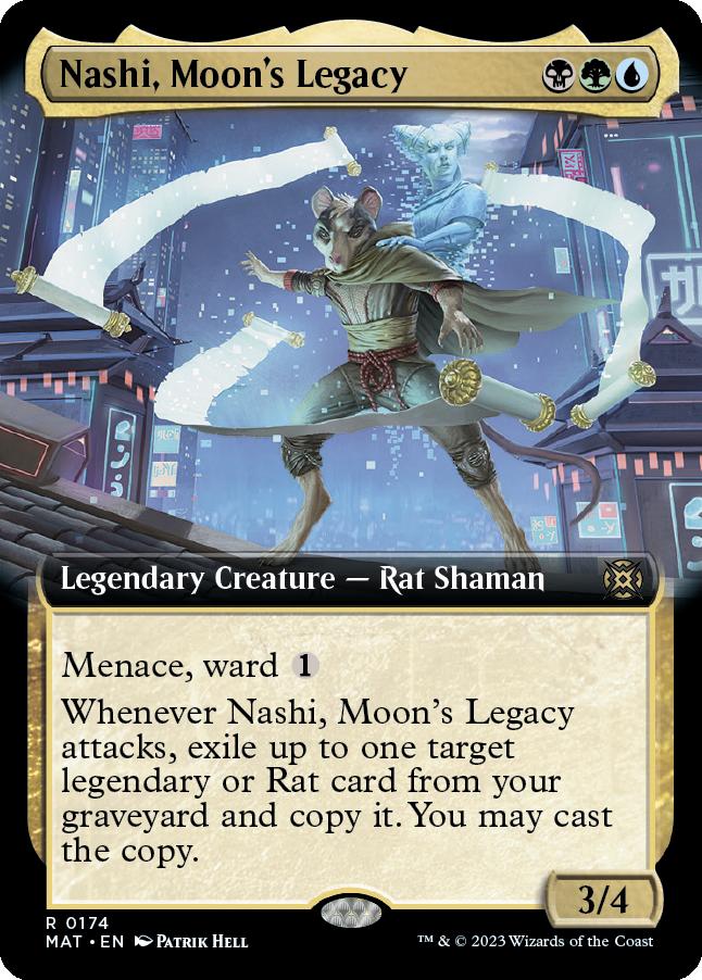 naokuroshop MTG [MAT][174][多][R][EN][月の後裔、ナシ/Nashi, Moon's Legacy] NM