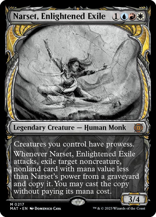 naokuroshop MTG [MAT][217][多][M][EN][悟った喪失者、ナーセット/Narset, Enlightened Exile] NM