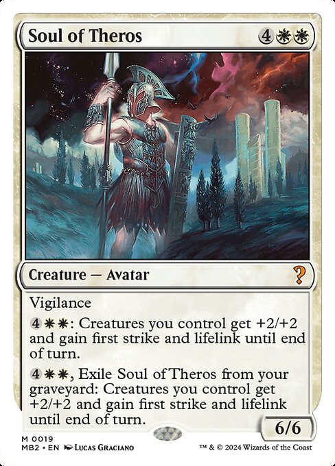 naokuroshop MTG [MB2][0019][白][M][EN][テーロスの魂/Soul of Theros] NM