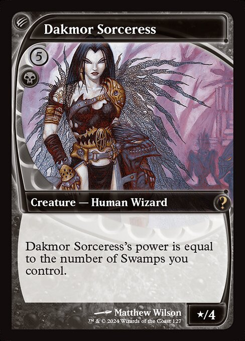 naokuroshop MTG [MB2][0127][黒][R][EN][ダクムーアの女魔術師/Dakmor Sorceress] NM