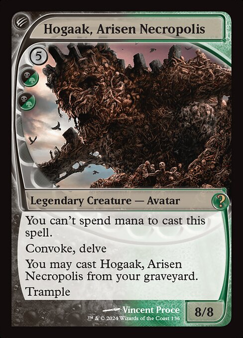 naokuroshop MTG [MB2][0136][多][R][EN][甦る死滅都市、ホガーク/Hogaak, Arisen Necropolis] NM