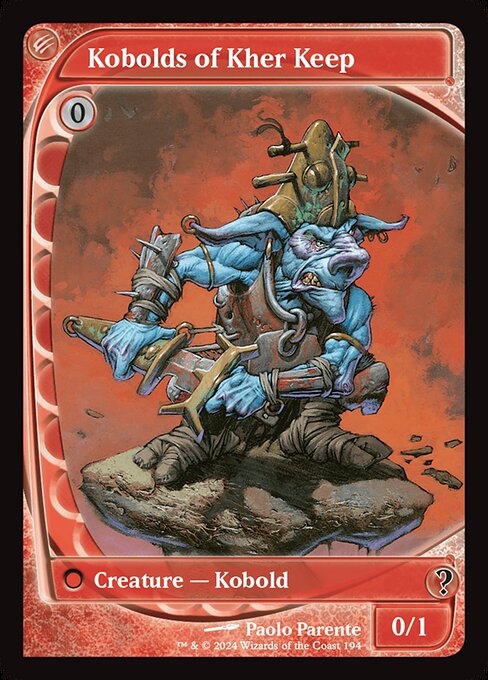 naokuroshop MTG [MB2][0194][赤][C][EN][Kobolds of Kher Keep]（foil） NM