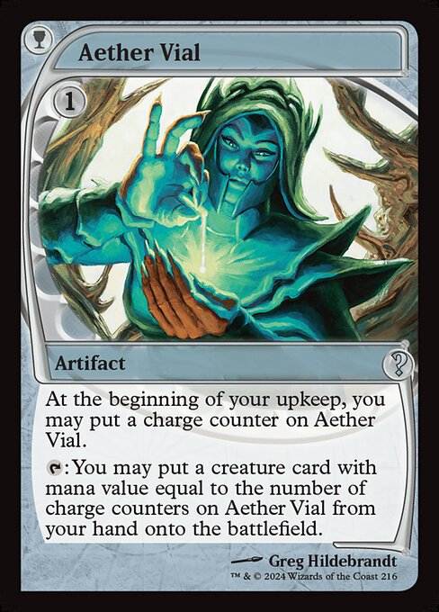 naokuroshop MTG [MB2][0216][茶][U][EN][霊気の薬瓶/Aether Vial] NM