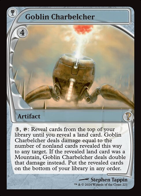 naokuroshop MTG [MB2][0221][茶][R][EN][ゴブリンの放火砲/Goblin Charbelcher] NM