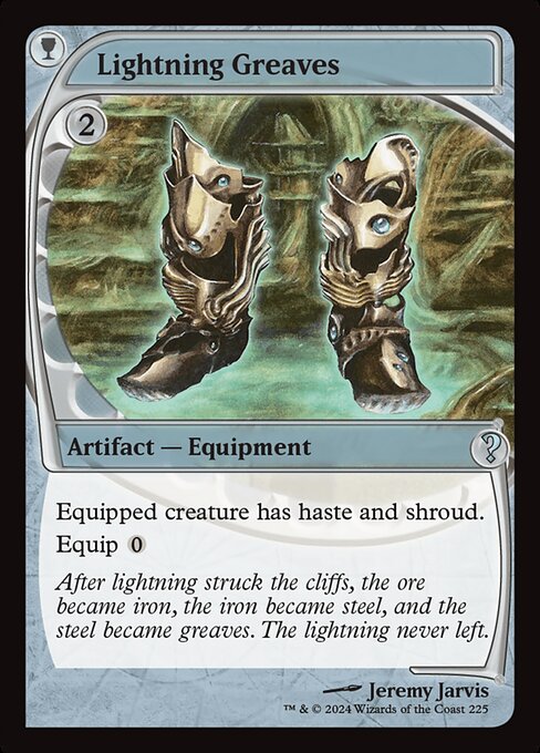 naokuroshop MTG [MB2][0225][茶][U][EN][稲妻のすね当て/Lightning Greaves] NM