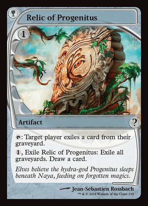 naokuroshop MTG [MB2][0230][茶][C][EN][大祖始の遺産/Relic of Progenitus]（foil） NM