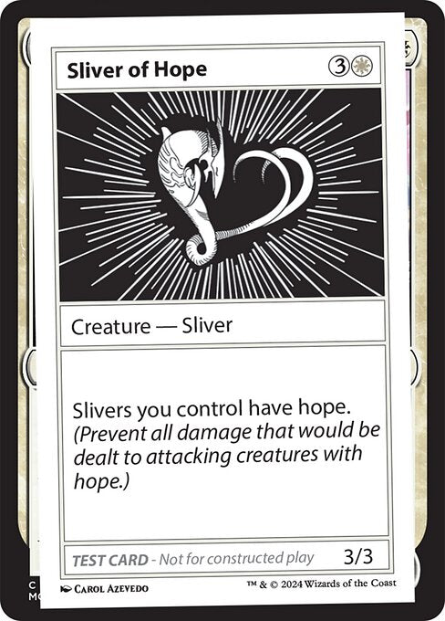 naokuroshop MTG [MB2][0287][白][C][EN][Sliver of Hope] NM