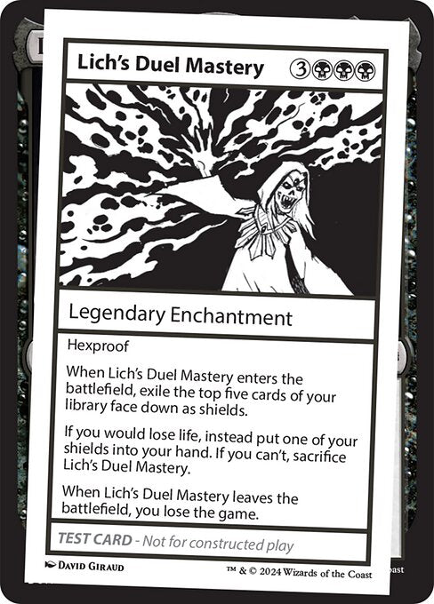 naokuroshop MTG [MB2][0310][黒][C][EN][Lich's Duel Mastery] NM