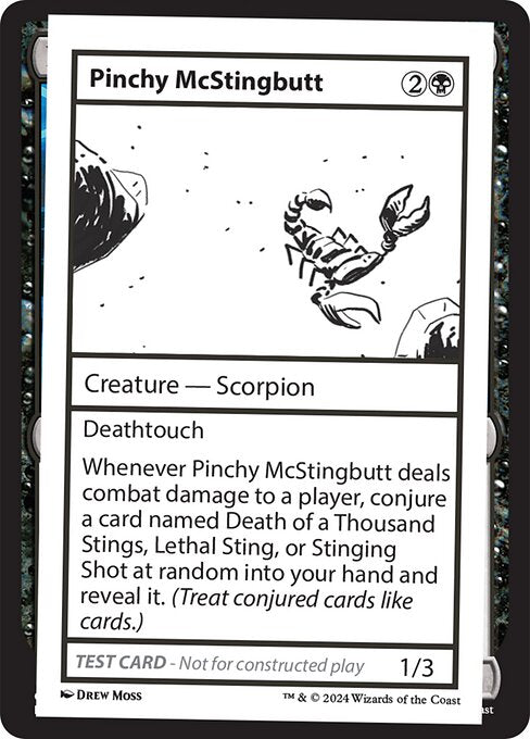 naokuroshop MTG [MB2][0316][黒][C][EN][Pinchy McStingbutt] NM