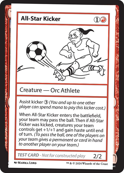 naokuroshop MTG [MB2][0321][赤][C][EN][All-Star Kicker] NM