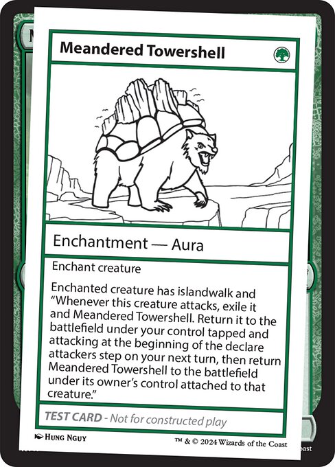 naokuroshop MTG [MB2][0340][緑][C][EN][Meandered Towershell] NM