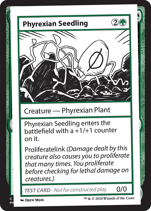 naokuroshop MTG [MB2][0343][緑][C][EN][Phyrexian Seedling] NM