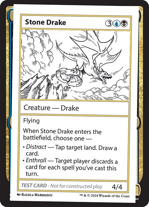 naokuroshop MTG [MB2][0363][多][C][EN][Stone Drake] NM