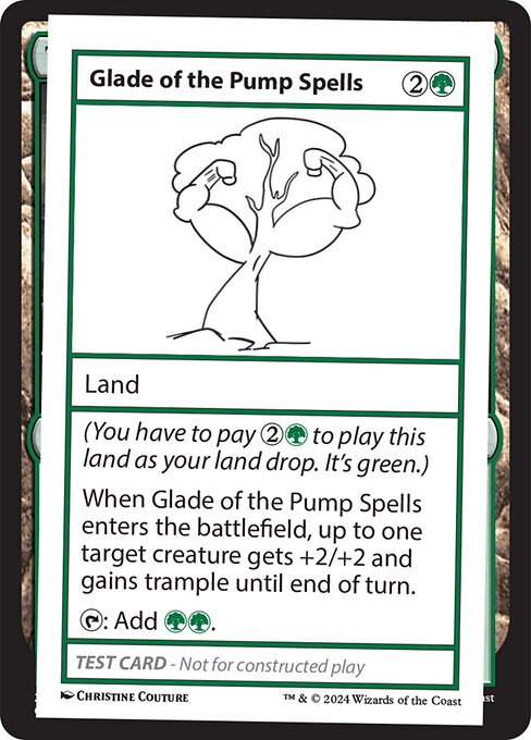 naokuroshop MTG [MB2][0373][緑][C][EN][Glade of the Pump Spells] NM