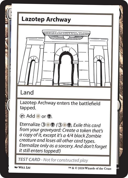 naokuroshop MTG [MB2][0376][土地][C][EN][Lazotep Archway] NM