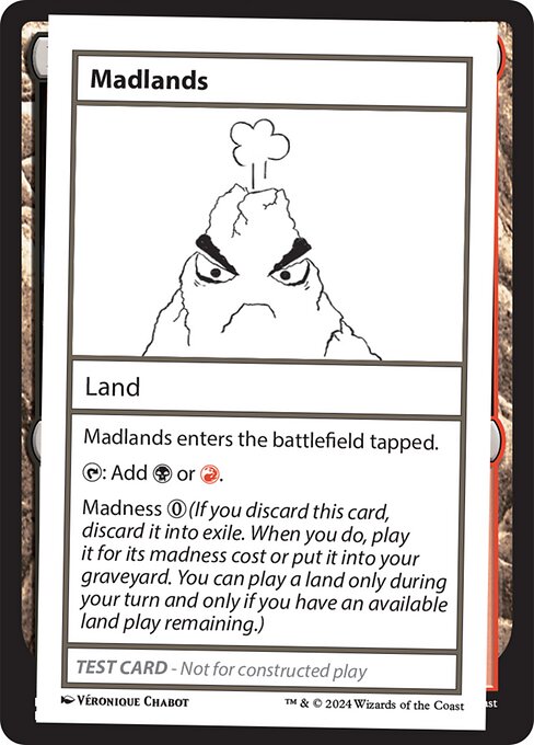 naokuroshop MTG [MB2][0377][土地][C][EN][Madlands] NM