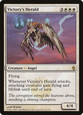 naokuroshop MTG [MBS][018][白][R][EN][勝利の伝令/Victory's Herald] NM