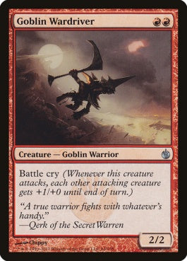 naokuroshop MTG [MBS][064][赤][U][EN][ゴブリンの戦煽り/Goblin Wardriver] NM