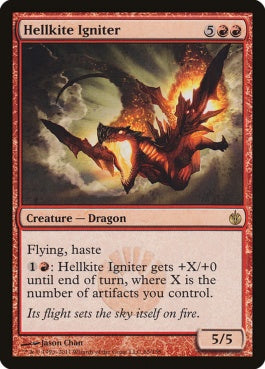 naokuroshop MTG [MBS][065][赤][R][EN][ヘルカイトの点火者/Hellkite Igniter] NM