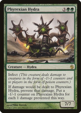 naokuroshop MTG [MBS][085][緑][R][EN][ファイレクシアのハイドラ/Phyrexian Hydra] NM