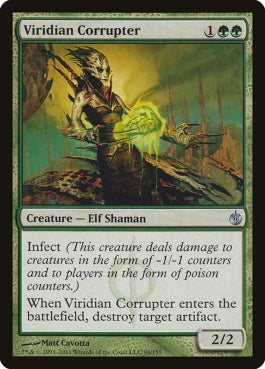 naokuroshop MTG [MBS][094][緑][U][EN][ヴィリジアンの堕落者/Viridian Corrupter] NM