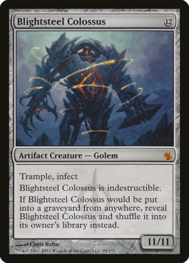 naokuroshop MTG [MBS][099][茶][M][EN][荒廃鋼の巨像/Blightsteel Colossus] NM